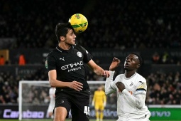 Video bóng đá Swansea City - Man City: Ngược dòng ngoạn mục (League Cup)