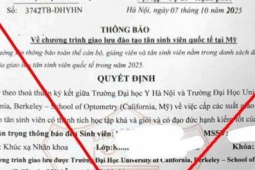 Trường Đại học Y Hà Nội cảnh báo giả mạo, sinh viên và phụ huynh cần lưu ý