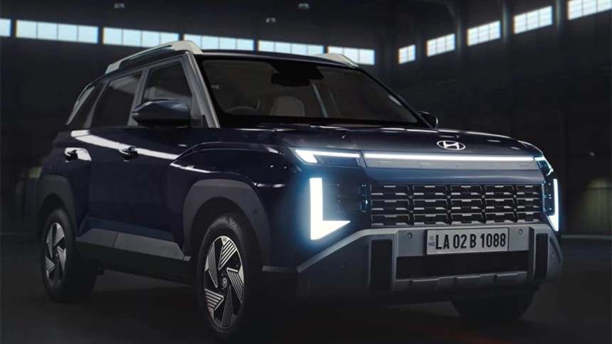 Hyundai Venue phiên bản nâng cấp lộ diện - 1