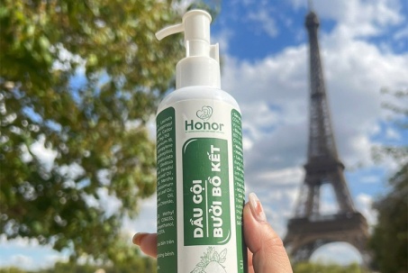 Dầu gội bưởi bồ kết Honor - dịu lành cho tóc như nồi nước thảo mộc của mẹ