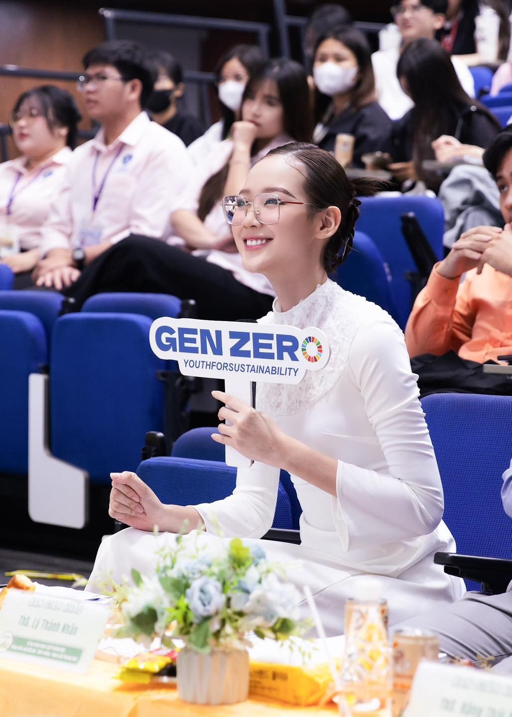 Cô mong truyền cảm hứng thông qua GEN ZERO và nỗ lực mang dự án ra thế giới.