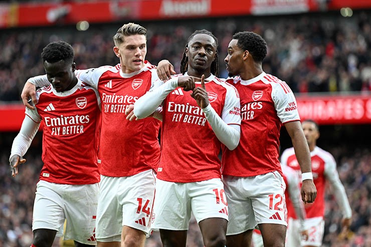 Arsenal đang bay cao tại Ngoại hạng Anh 2025/26