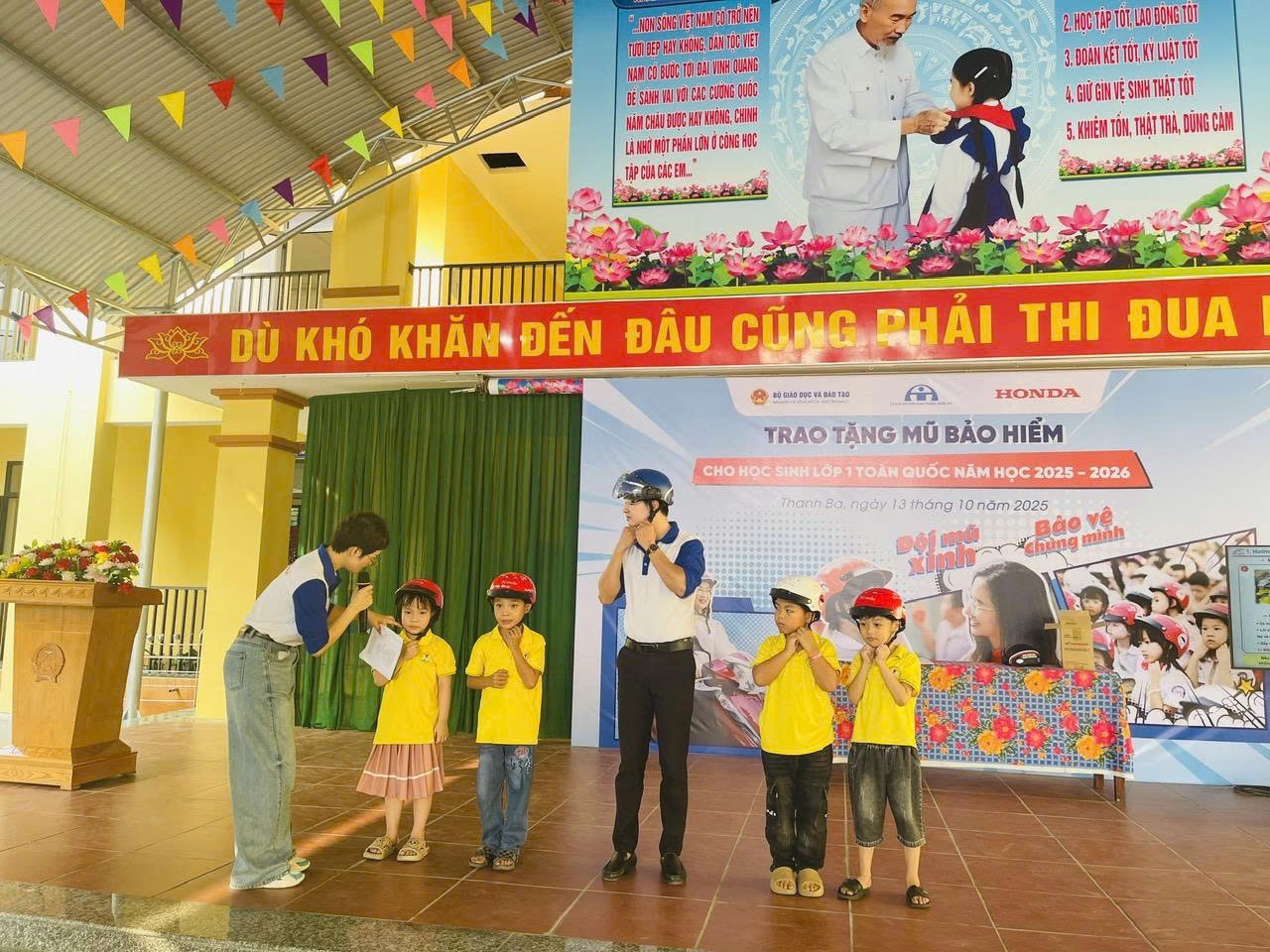 HEAD Thành Công (Phú Thọ) xuất sắc trong hoạt động đào tạo ATGT Quý 3_2025