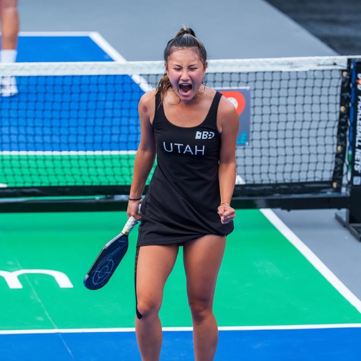 Alix Trương, nữ tay vợt người Mỹ gốc Việt cũng rất thích thói quen này