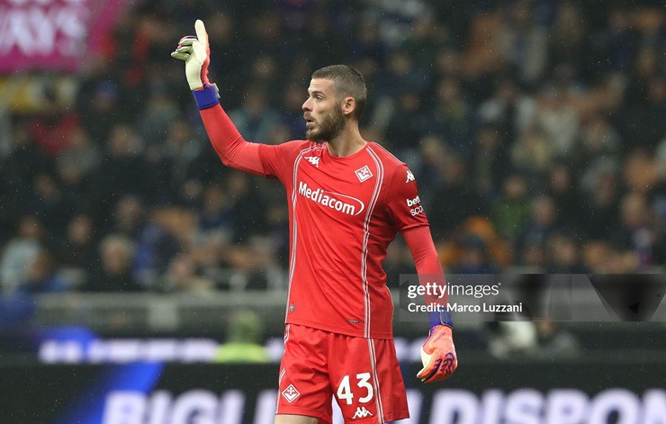 De Gea nhiều lần cứu thua ngoạn mục cho Fiorentina