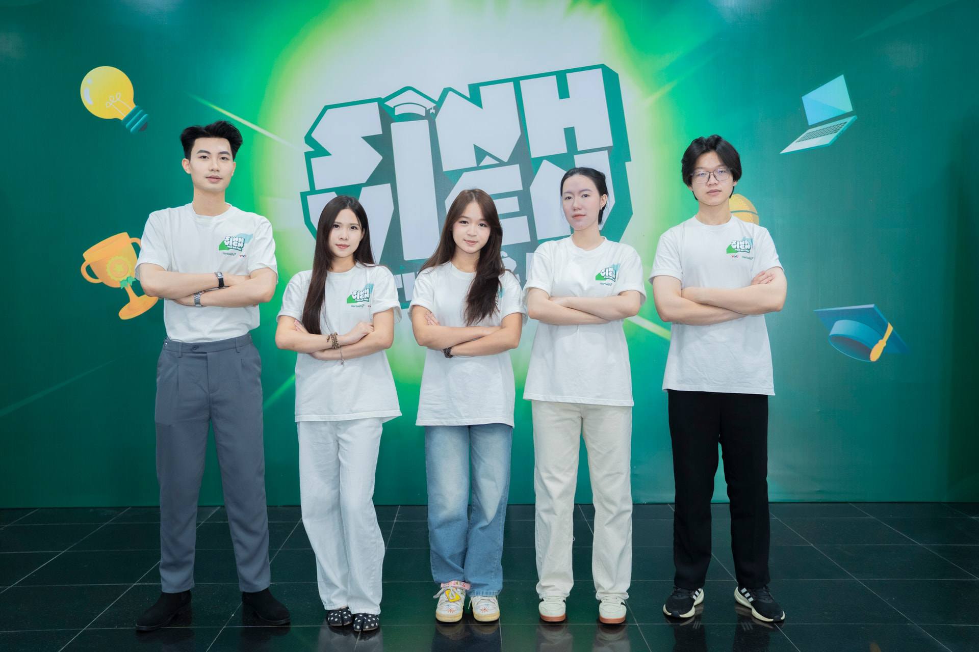 Các thí sinh tham gia chương trình đều có thành tích học tập xuất sắc