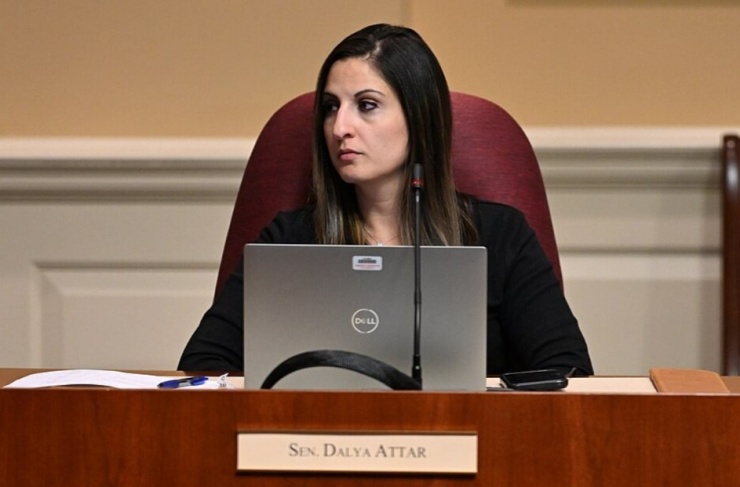 Thượng nghị sĩ Maryland Dalya Attar. Ảnh: BALTIMORE SUN