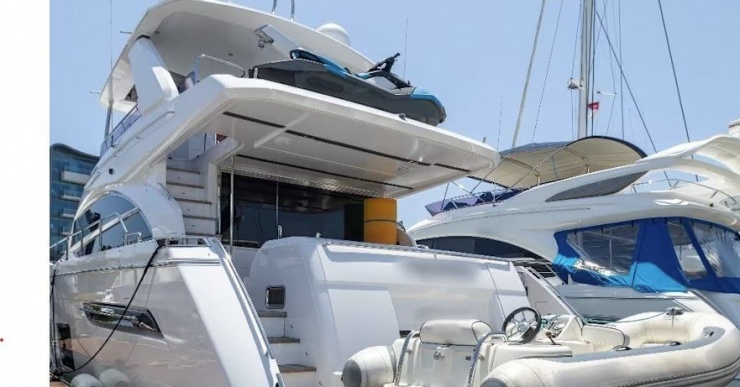 Du thuyền là một trong những tài sản liên quan đến Tập đoàn Prince và Chen Zhi bị Singapore tịch thu. (Ảnh: CNA)