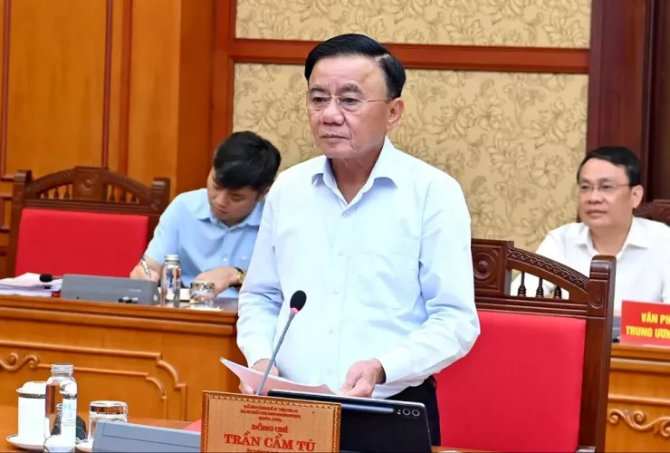 Thường trực Ban Bí thư Trần Cẩm Tú. Ảnh: TTXVN