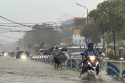 Huế - Đà Nẵng mưa lớn trở lại