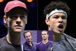 Tennis đỉnh cao Paris Masters: Sinner đấu Shelton, Zverev chạm trán Medvedev
