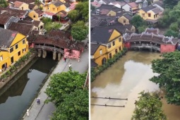 Hội An, Huế trước và trong trận ngập nhìn từ flycam