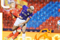 Trực tiếp bóng đá Hà Tĩnh - Hà Nội: Văn Quyết bỏ lỡ, chấp nhận thất bại (Hết giờ)