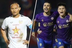 Trực tiếp bóng đá Hà Tĩnh - Hà Nội: Quyết đấu vì 3 điểm, hướng tới top đầu (V-League)