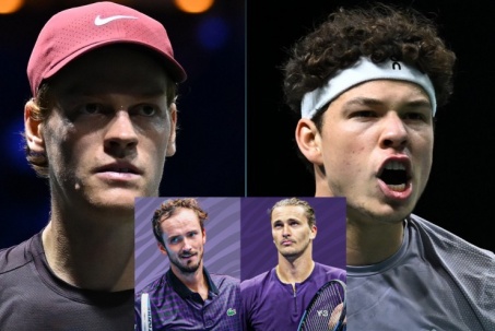 Tennis đỉnh cao Paris Masters: Sinner đấu Shelton, Zverev chạm trán Medvedev