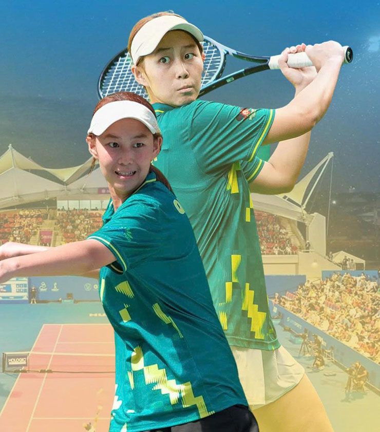 Tay vợt&nbsp;Ngô Hồng Hạnh mới 18 tuổi là thành viên nữ thứ 4 của tuyển tennis Việt Nam được trao suất dự SEA Games 33