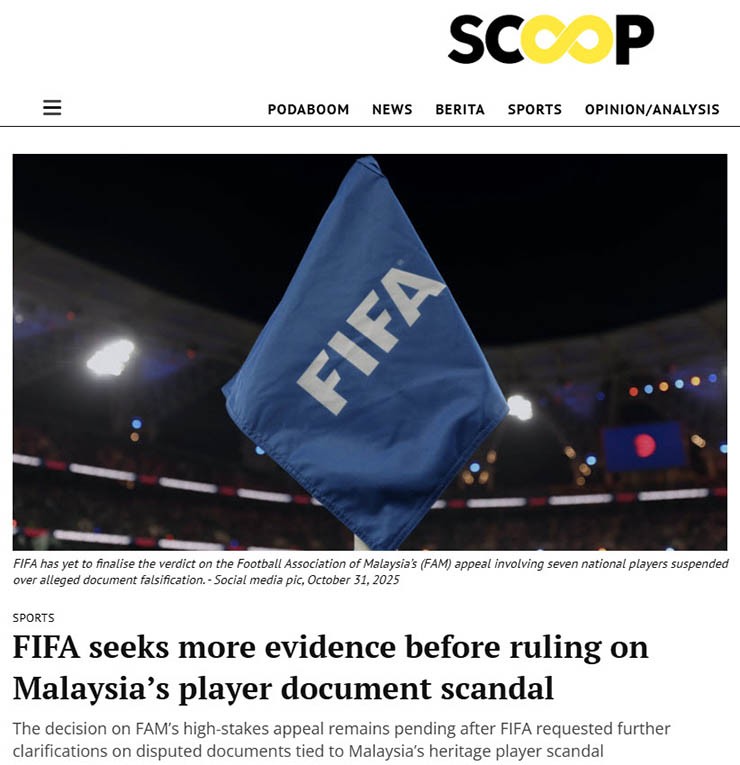 Báo chí Malaysia đưa tin về vụ việc