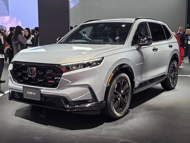 Cận cảnh Honda CR-V e:HEV RS Black Edition, đẹp hơn, sang hơn - 1