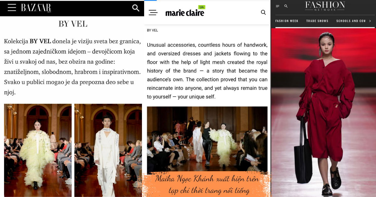 Bé gái Việt gây chú ý khi xuất hiện trên loạt tạp chí danh tiếng thế giới - 1