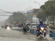 Huế - Đà Nẵng mưa lớn trở lại