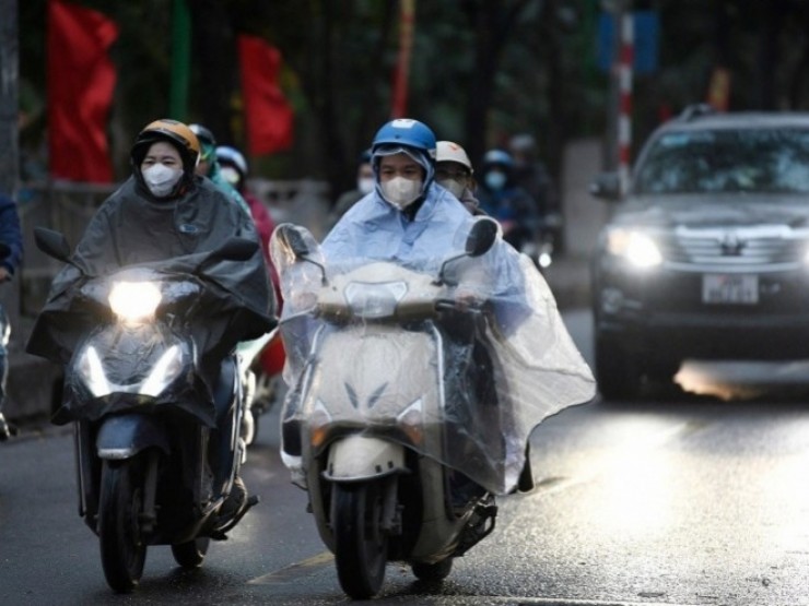 Miền Bắc lạnh hơn, miền Trung mưa lớn đỉnh điểm