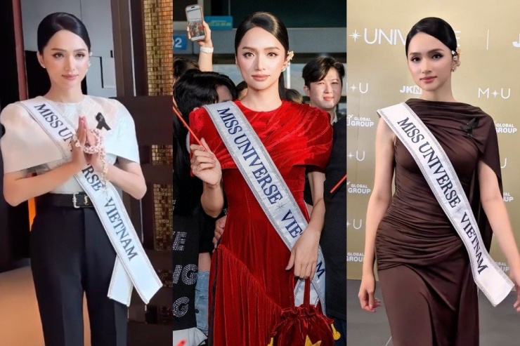 Ngắm trang phục trong ngày đầu tại Miss Universe 2025 của Hoa hậu Hương Giang - 3