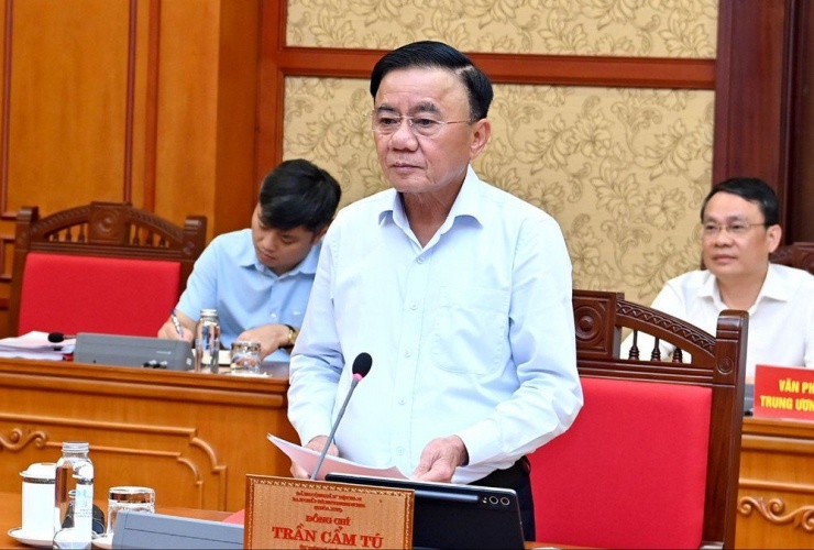 Thường trực Ban Bí thư Trần Cẩm Tú. Ảnh: TTXVN