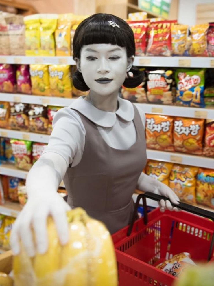 Diễn viên Ngọc Thanh Tâm khiến người xem bật cười với tạo hình Halloween độc đáo kèm chú thích: "Sợ bay màu".