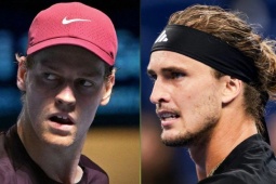 Sinner thắng vẫn lo âu, Zverev giải "lời nguyền" Medvedev ở Paris Masters