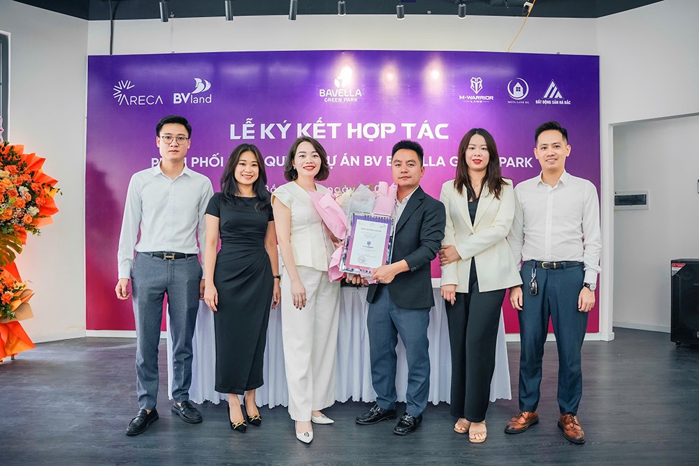M.Warrior Bắc Ninh tham gia lễ ký kết phân phối độc quyền dự án Bavella Green Park.