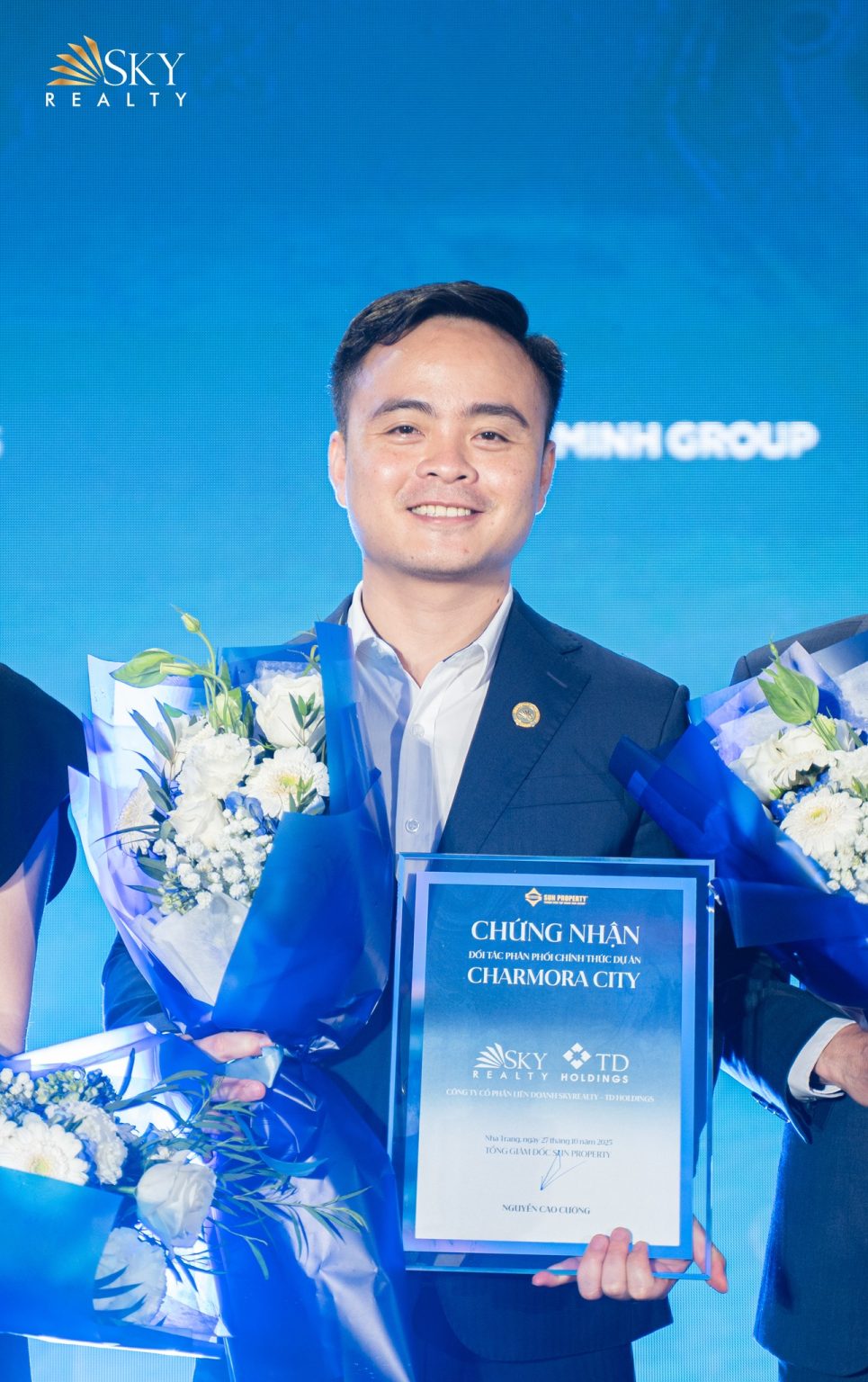 Công ty cổ phần Liên doanh Sky Realty - TD Holdings chính thức là đại lý F1 phân phối dự án Charmora City