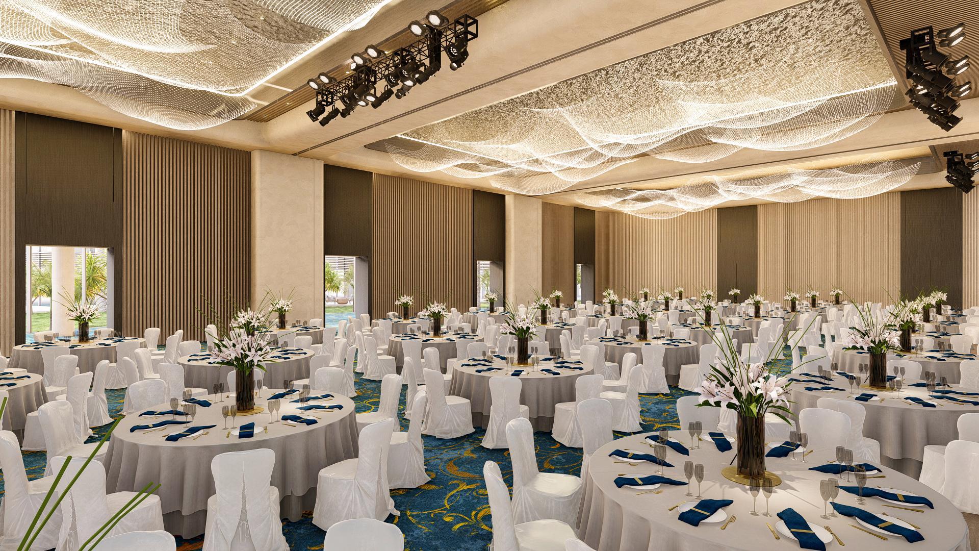 Charm Resort Long Hải đón đầu làn sóng du lịch MICE khi đầu tư phát triển không gian ballroom rộng lớn