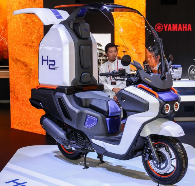 Yamaha trình làng hai mẫu xe chạy hơi nước, chạy 100 km mỗi lần nạp - 7