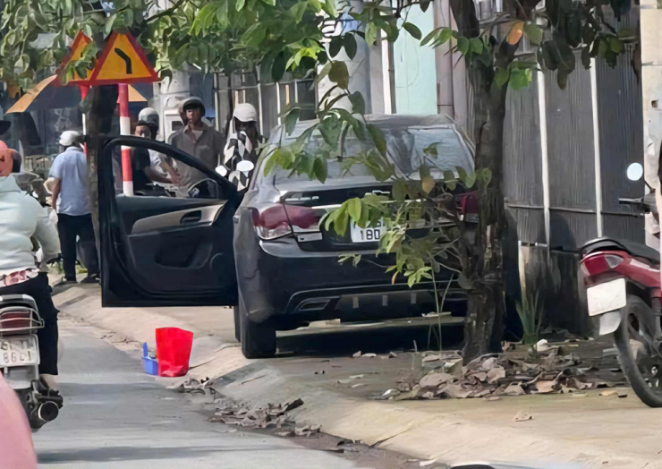 Hiện trường vụ việc. Ảnh: L.A