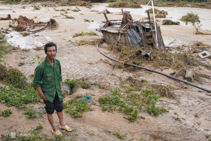 Hiện trường vỡ hồ nước trên núi ở Lâm Đồng - 5