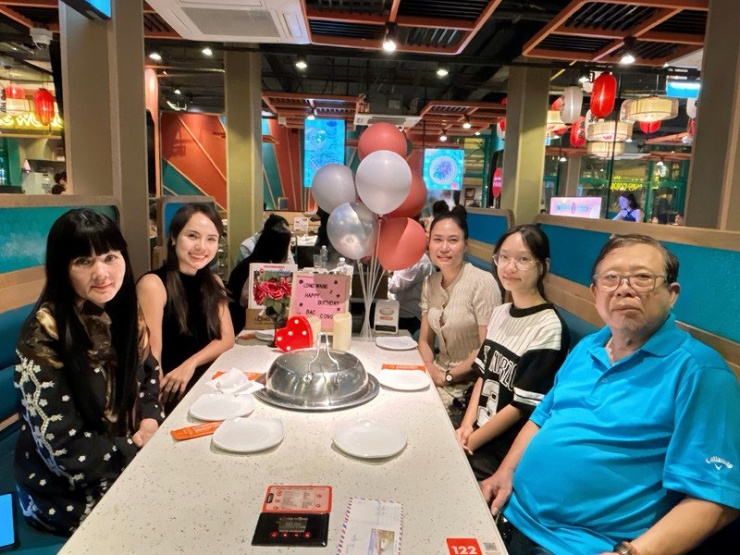 Khoảnh khắc sum vầy bên gia đình giúp My chữa lành tâm hồn 