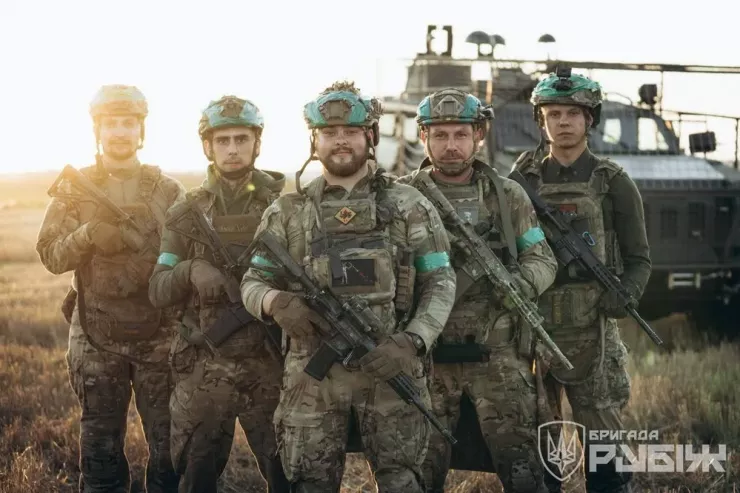 Binh sĩ thuộc Lữ đoàn Rubizh của Ukraine. Ảnh: X