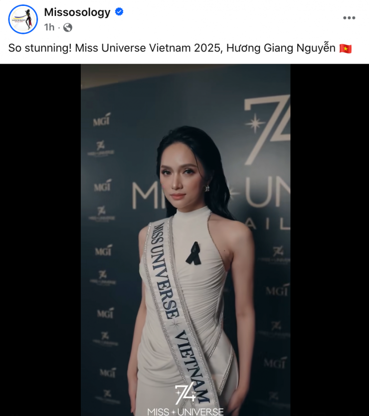 Người đẹp được chuyên trang sắc đẹp Missosology giành hẳn video clip khen ngợi.