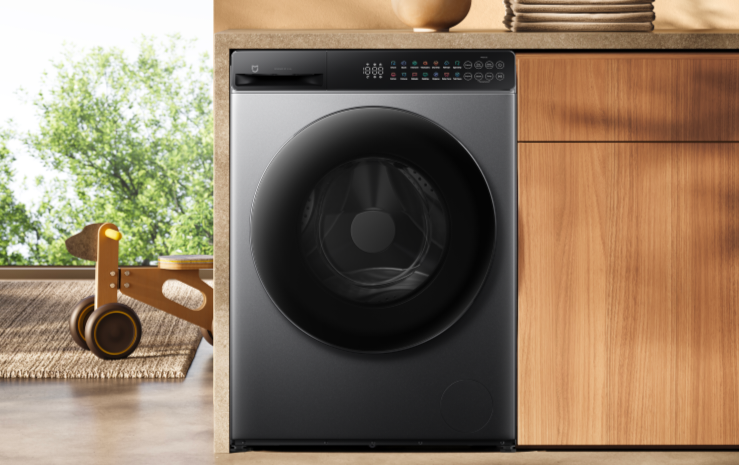 ​​​​​​Máy giặt sấy đầu tiên của Mijia (thuộc Xiaomi) tại Việt Nam.