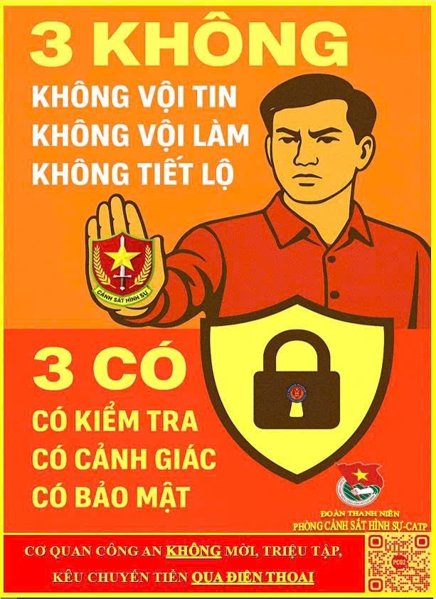 Khuyến cáo từ Công an TPHCM