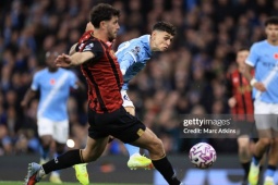 Trực tiếp bóng đá Man City - Bournemouth: Sao trẻ lập công  (Ngoại hạng Anh) (Hết giờ)