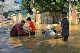 Thái Nguyên mưa vượt kỷ lục 61 năm