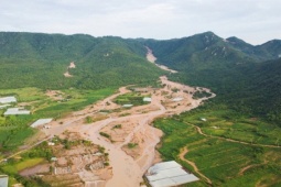 Hồ bị vỡ ở Lâm Đồng chứa 900.000m3 nước, không có giấy phép