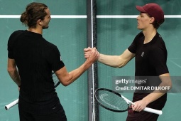 Video tennis Zverev - Sinner: 2 set thần tốc, đoạt vé chung kết (Paris Masters)