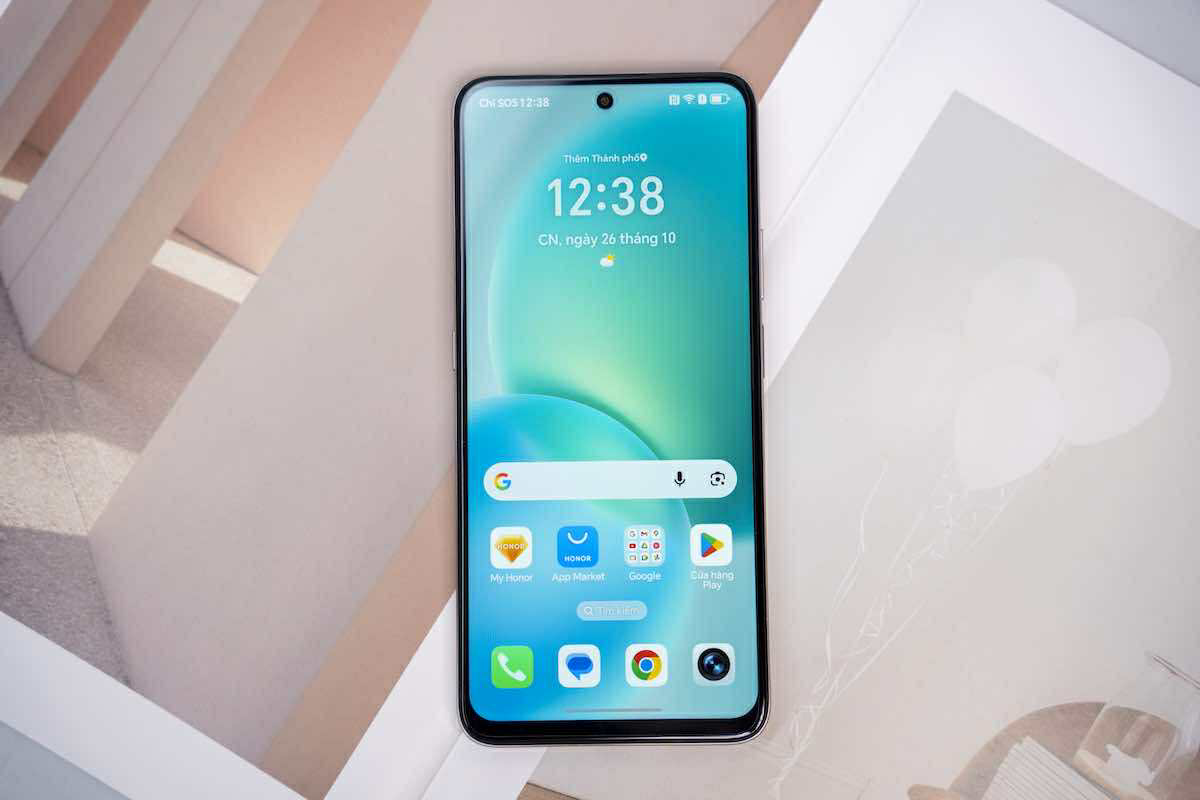 Honor tung smartphone X7d pin 6.500mAh, có nút AI chuyên biệt - 2