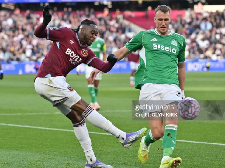 Kết quả bóng đá West Ham - Newcaste: Ngược dòng nhờ siêu phẩm và phản lưới (Ngoại hạng Anh)