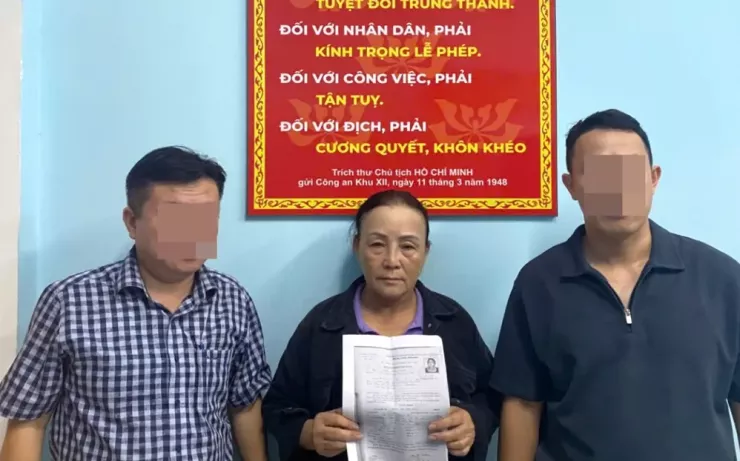 Phan Thị Thu Hiền bị bắt khi đang là chủ cơ sở kinh doanh, buôn bán đồ gỗ. Ảnh: CA