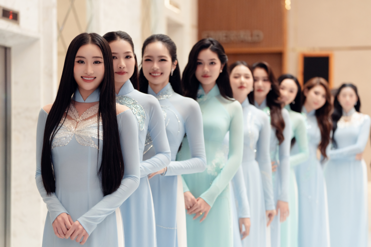 Bên cạnh việc chia sẻ các thông tin về cuộc thi, lễ công bố còn có tiết mục trình diễn áo dài, tiết mục nghệ thuật tái hiện nét đẹp văn hóa Việt Nam trong hơi thở đương đại.