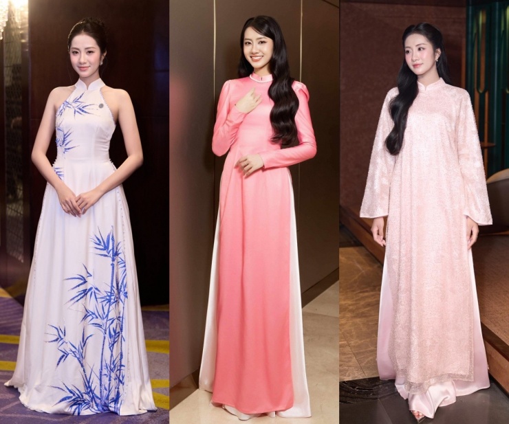 Cô còn tham gia nhiều sự kiện từ Nam ra Bắc trong vai trò người mẫu, đại sứ hình ảnh. Mỗi dịp này, Trúc Linh thường chọn phong cách nhẹ nhàng gồm áo dài hoặc váy voan, xếp tầng.