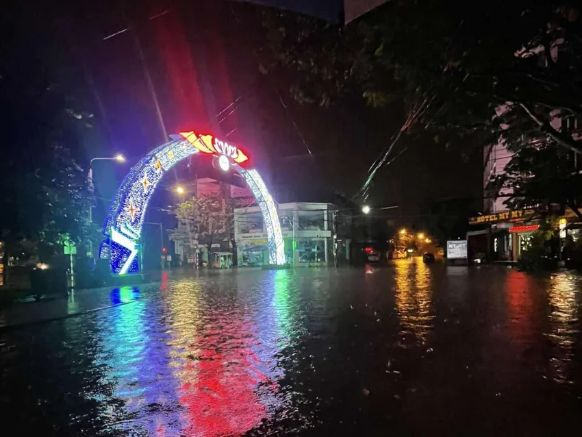 Nút giao Nguyễn Hoàng - Phan Bội Châu. Ảnh: TK